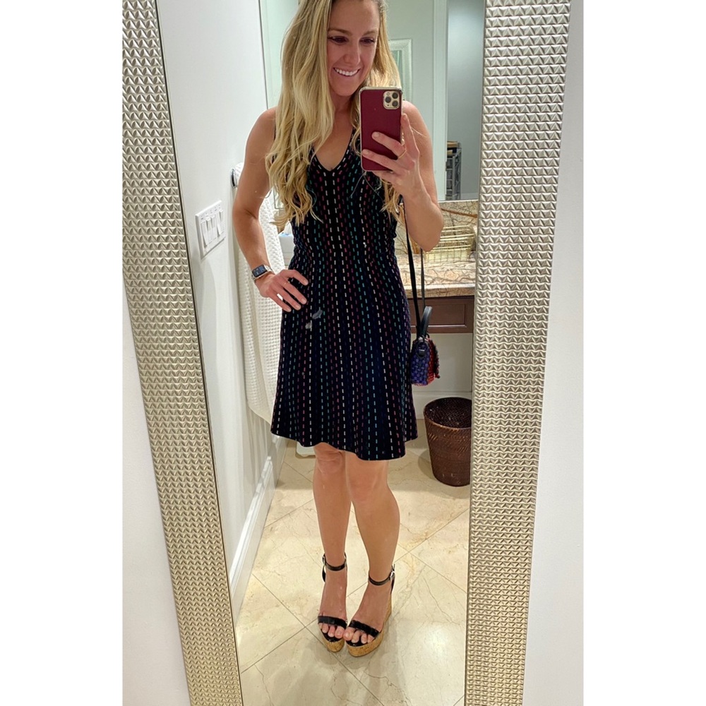 Kate Spade Multi Stripe Knit Dress EUC - Picture 12 of 16